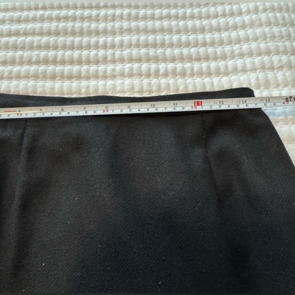 Requirements Fringe Blanket MIDI Skirt  Size 10 Vtg wool blend - Picture 9 of 9